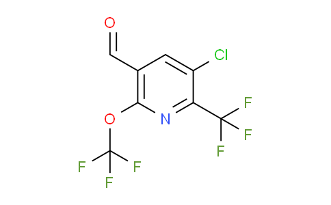AM72932 | 1804009-72-0 | 3-Chloro-6-(trifluoromethoxy)-2-(trifluoromethyl)pyridine-5-carboxaldehyde