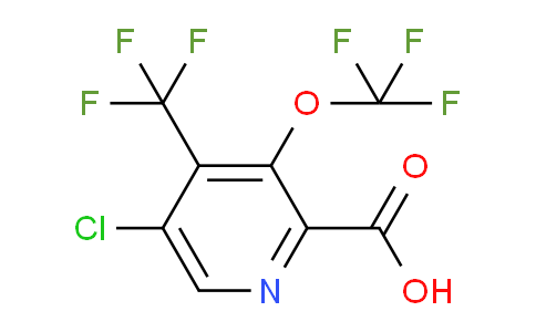 AM72935 | 1804558-14-2 | 5-Chloro-3-(trifluoromethoxy)-4-(trifluoromethyl)pyridine-2-carboxylic acid