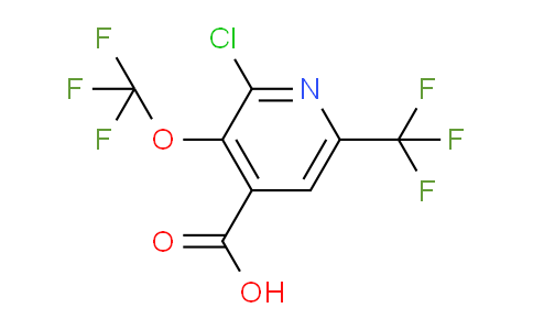 AM72936 | 1804558-10-8 | 2-Chloro-3-(trifluoromethoxy)-6-(trifluoromethyl)pyridine-4-carboxylic acid