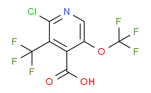 AM72941 | 1804795-94-5 | 2-Chloro-5-(trifluoromethoxy)-3-(trifluoromethyl)pyridine-4-carboxylic acid