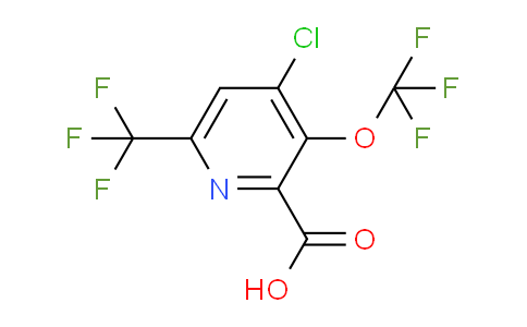 AM72942 | 1806144-42-2 | 4-Chloro-3-(trifluoromethoxy)-6-(trifluoromethyl)pyridine-2-carboxylic acid
