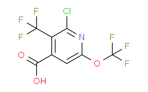 AM72945 | 1804558-11-9 | 2-Chloro-6-(trifluoromethoxy)-3-(trifluoromethyl)pyridine-4-carboxylic acid