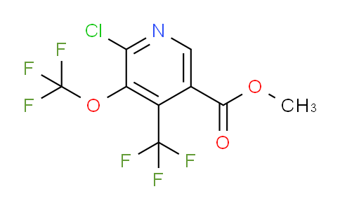 AM72949 | 1803702-88-6 | Methyl 2-chloro-3-(trifluoromethoxy)-4-(trifluoromethyl)pyridine-5-carboxylate