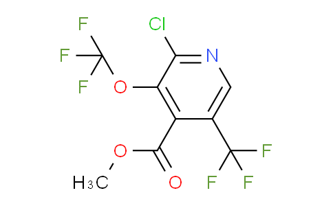 AM72951 | 1804785-72-5 | Methyl 2-chloro-3-(trifluoromethoxy)-5-(trifluoromethyl)pyridine-4-carboxylate