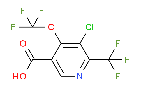 AM72953 | 1804558-13-1 | 3-Chloro-4-(trifluoromethoxy)-2-(trifluoromethyl)pyridine-5-carboxylic acid