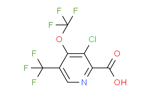 AM72955 | 1803965-87-8 | 3-Chloro-4-(trifluoromethoxy)-5-(trifluoromethyl)pyridine-2-carboxylic acid