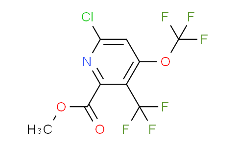AM72956 | 1804325-62-9 | Methyl 6-chloro-4-(trifluoromethoxy)-3-(trifluoromethyl)pyridine-2-carboxylate
