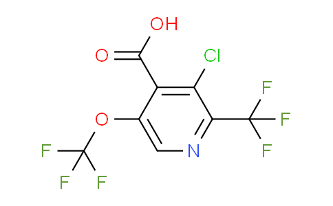 AM72957 | 1803702-80-8 | 3-Chloro-5-(trifluoromethoxy)-2-(trifluoromethyl)pyridine-4-carboxylic acid