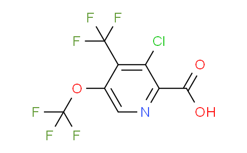 AM72958 | 1806202-51-6 | 3-Chloro-5-(trifluoromethoxy)-4-(trifluoromethyl)pyridine-2-carboxylic acid