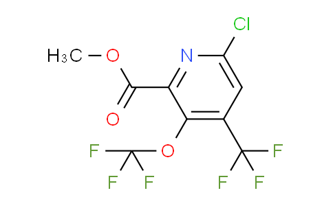 AM72961 | 1803649-33-3 | Methyl 6-chloro-3-(trifluoromethoxy)-4-(trifluoromethyl)pyridine-2-carboxylate