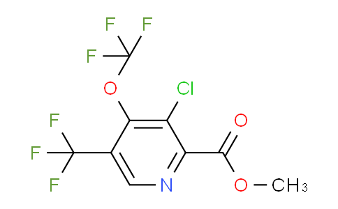 AM72971 | 1803649-45-7 | Methyl 3-chloro-4-(trifluoromethoxy)-5-(trifluoromethyl)pyridine-2-carboxylate