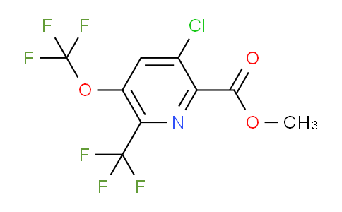 AM72978 | 1806202-57-2 | Methyl 3-chloro-5-(trifluoromethoxy)-6-(trifluoromethyl)pyridine-2-carboxylate