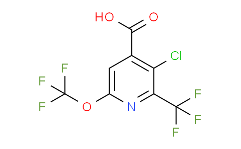 AM72979 | 1804325-22-1 | 3-Chloro-6-(trifluoromethoxy)-2-(trifluoromethyl)pyridine-4-carboxylic acid