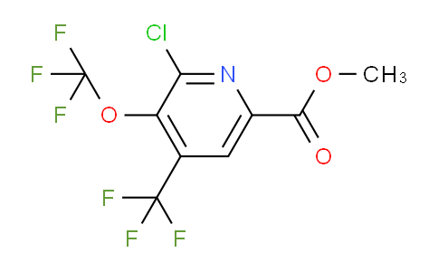 AM72981 | 1804660-90-9 | Methyl 2-chloro-3-(trifluoromethoxy)-4-(trifluoromethyl)pyridine-6-carboxylate