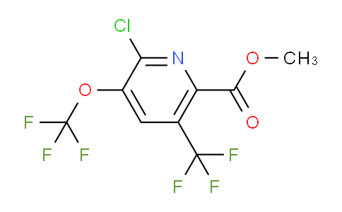 AM72982 | 1804009-96-8 | Methyl 2-chloro-3-(trifluoromethoxy)-5-(trifluoromethyl)pyridine-6-carboxylate