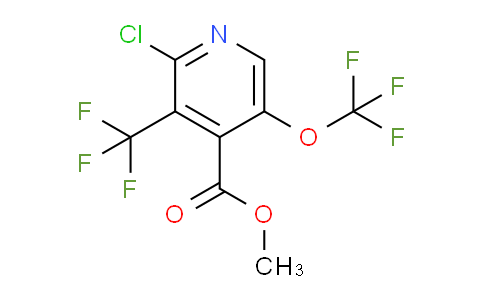 Methyl 2-chloro-5-(trifluoromethoxy)-3-(trifluoromethyl)pyridine-4-carboxylate