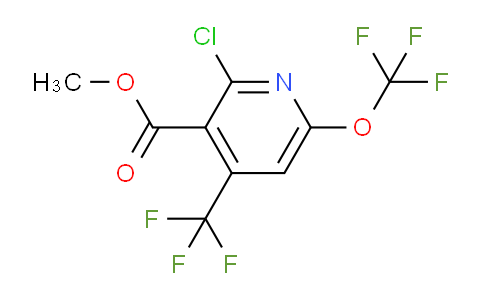 Methyl 2-chloro-6-(trifluoromethoxy)-4-(trifluoromethyl)pyridine-3-carboxylate