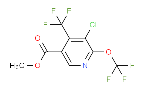 AM73000 | 1803649-40-2 | Methyl 3-chloro-2-(trifluoromethoxy)-4-(trifluoromethyl)pyridine-5-carboxylate