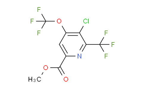 AM73008 | 1804640-75-2 | Methyl 3-chloro-4-(trifluoromethoxy)-2-(trifluoromethyl)pyridine-6-carboxylate