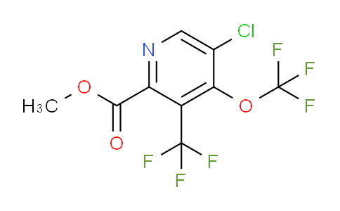AM73010 | 1804325-76-5 | Methyl 5-chloro-4-(trifluoromethoxy)-3-(trifluoromethyl)pyridine-2-carboxylate
