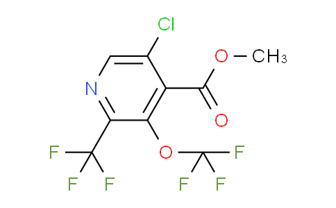 AM73014 | 1803703-18-5 | Methyl 5-chloro-3-(trifluoromethoxy)-2-(trifluoromethyl)pyridine-4-carboxylate