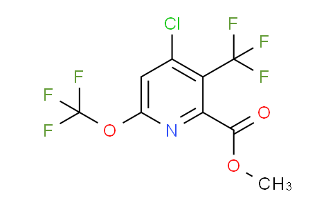 AM73016 | 1803703-33-4 | Methyl 4-chloro-6-(trifluoromethoxy)-3-(trifluoromethyl)pyridine-2-carboxylate