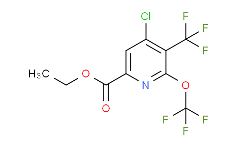 AM73020 | 1806202-73-2 | Ethyl 4-chloro-2-(trifluoromethoxy)-3-(trifluoromethyl)pyridine-6-carboxylate
