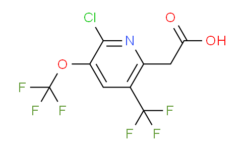 AM73023 | 1804796-80-2 | 2-Chloro-3-(trifluoromethoxy)-5-(trifluoromethyl)pyridine-6-acetic acid