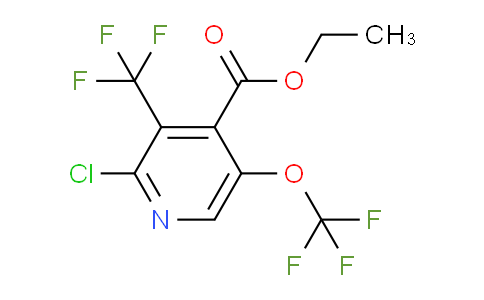 AM73028 | 1803703-52-7 | Ethyl 2-chloro-5-(trifluoromethoxy)-3-(trifluoromethyl)pyridine-4-carboxylate