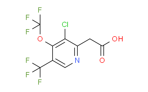 AM73041 | 1806202-79-8 | 3-Chloro-4-(trifluoromethoxy)-5-(trifluoromethyl)pyridine-2-acetic acid