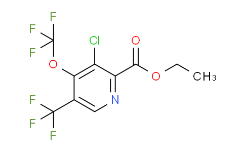 AM73042 | 1806145-06-1 | Ethyl 3-chloro-4-(trifluoromethoxy)-5-(trifluoromethyl)pyridine-2-carboxylate