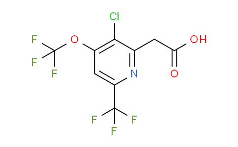 AM73043 | 1803704-28-0 | 3-Chloro-4-(trifluoromethoxy)-6-(trifluoromethyl)pyridine-2-acetic acid