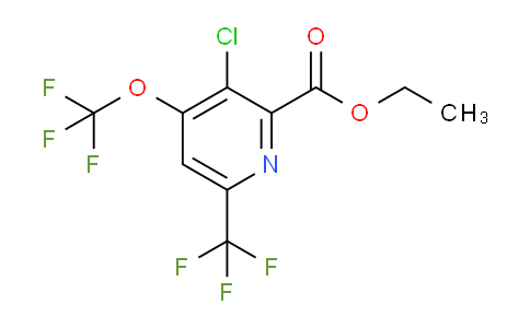 AM73044 | 1804661-13-9 | Ethyl 3-chloro-4-(trifluoromethoxy)-6-(trifluoromethyl)pyridine-2-carboxylate