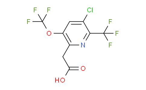 AM73045 | 1804767-91-6 | 3-Chloro-5-(trifluoromethoxy)-2-(trifluoromethyl)pyridine-6-acetic acid