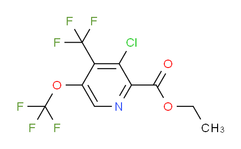 AM73047 | 1804000-85-8 | Ethyl 3-chloro-5-(trifluoromethoxy)-4-(trifluoromethyl)pyridine-2-carboxylate