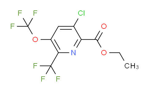 AM73048 | 1803703-87-8 | Ethyl 3-chloro-5-(trifluoromethoxy)-6-(trifluoromethyl)pyridine-2-carboxylate