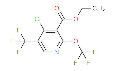 AM73050 | 1804702-40-6 | Ethyl 4-chloro-2-(trifluoromethoxy)-5-(trifluoromethyl)pyridine-3-carboxylate