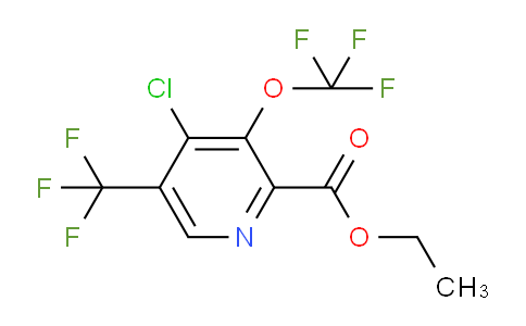 AM73055 | 1806145-13-0 | Ethyl 4-chloro-3-(trifluoromethoxy)-5-(trifluoromethyl)pyridine-2-carboxylate