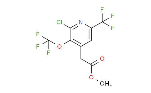 AM73061 | 1804702-79-1 | Methyl 2-chloro-3-(trifluoromethoxy)-6-(trifluoromethyl)pyridine-4-acetate
