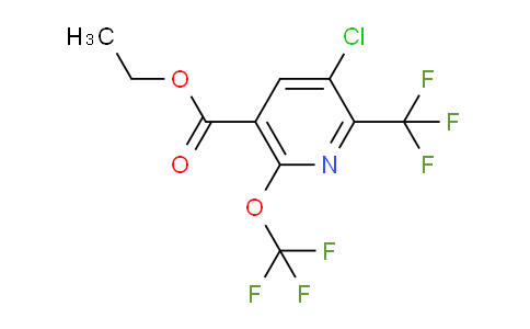 AM73062 | 1804767-55-2 | Ethyl 3-chloro-6-(trifluoromethoxy)-2-(trifluoromethyl)pyridine-5-carboxylate