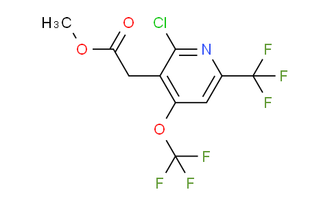 AM73065 | 1804768-51-1 | Methyl 2-chloro-4-(trifluoromethoxy)-6-(trifluoromethyl)pyridine-3-acetate