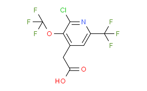 AM73066 | 1804702-57-5 | 2-Chloro-3-(trifluoromethoxy)-6-(trifluoromethyl)pyridine-4-acetic acid
