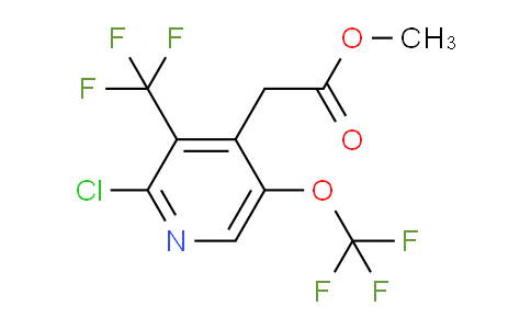 AM73067 | 1804001-14-6 | Methyl 2-chloro-5-(trifluoromethoxy)-3-(trifluoromethyl)pyridine-4-acetate