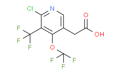 AM73068 | 1804640-84-3 | 2-Chloro-4-(trifluoromethoxy)-3-(trifluoromethyl)pyridine-5-acetic acid
