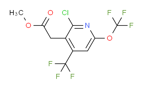 AM73075 | 1804661-49-1 | Methyl 2-chloro-6-(trifluoromethoxy)-4-(trifluoromethyl)pyridine-3-acetate