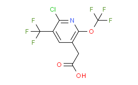 AM73078 | 1803650-19-2 | 2-Chloro-6-(trifluoromethoxy)-3-(trifluoromethyl)pyridine-5-acetic acid
