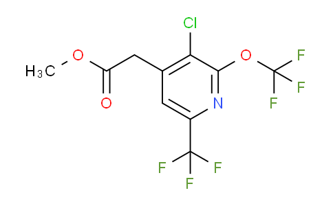 AM73081 | 1804661-53-7 | Methyl 3-chloro-2-(trifluoromethoxy)-6-(trifluoromethyl)pyridine-4-acetate