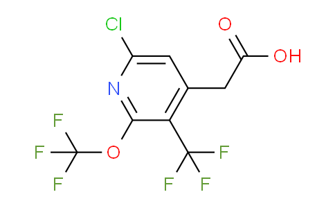 AM73082 | 1804767-75-6 | 6-Chloro-2-(trifluoromethoxy)-3-(trifluoromethyl)pyridine-4-acetic acid