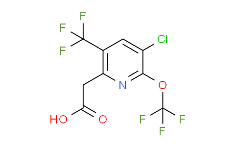 AM73085 | 1804326-52-0 | 3-Chloro-2-(trifluoromethoxy)-5-(trifluoromethyl)pyridine-6-acetic acid