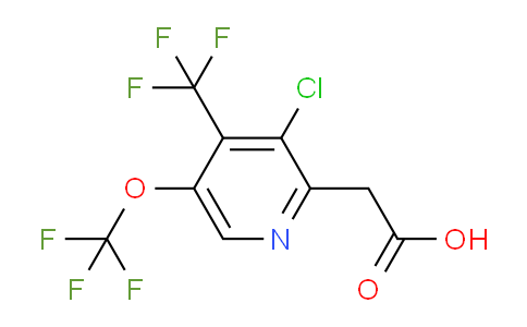 AM73092 | 1806202-83-4 | 3-Chloro-5-(trifluoromethoxy)-4-(trifluoromethyl)pyridine-2-acetic acid
